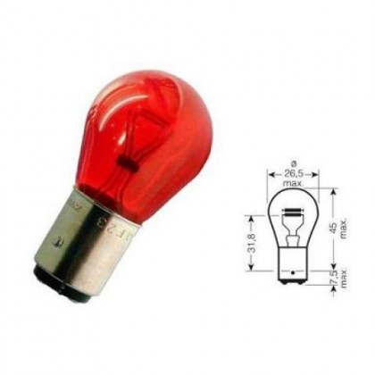 Bec stop rosu 12V-21/5W/RMS 0371