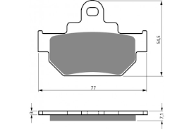 Placute frana Suzuki Street Bike GZ/LS/TU 125-250-400-650/FD092