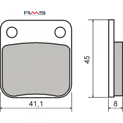 Placute frana Honda CG 125cc/RMS 1440