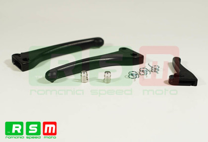 Set manete negre Piaggio moped/CIF