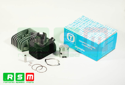 Set motor + chiuloasa  Piaggio Si( D.43 Ø10)/Olympia