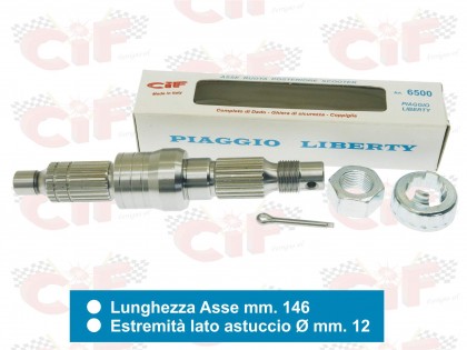 Kit ax roata spate Piaggio-Gilera 50cc/CIF 6500