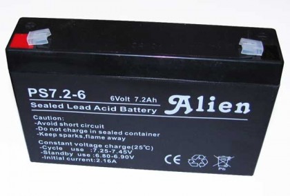 Acumulator plumb-acid 6V 7.2Ah Alien