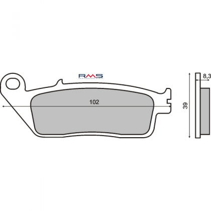 Placute frana Honda CBR 1000F/RMS 0870