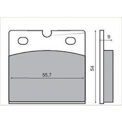 Placute frana (Kevlar)1291