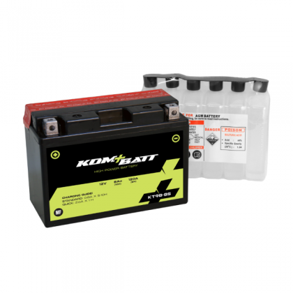 Baterie moto + electrolit Elektra 12V8Ah (KT9B-BS)/RMS 1080