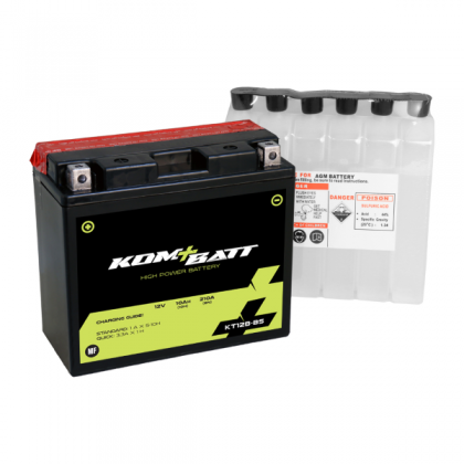 Baterie moto + electrolit Kombat 12V10Ah (KT12B-BS)/RMS 1120