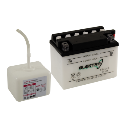Baterie moto + electrolit Elektra 12V14Ah (EB14L-A2)/RMS 0300