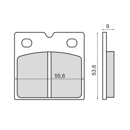 Placute frana fata Bmw R 45/RMS 3150