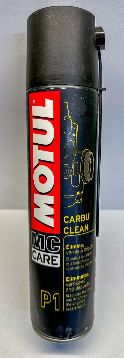 Spray pentru curatat carburator moto Motul Carbu Clean P1 400ml