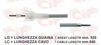 Cablu kilometraj Piaggio Vespa PK 50-125cc/RMS 1040